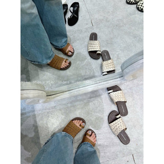 Dép Chấm Bi Xỏ Ngón Hàng Nhập QC Fullbox/Mieo Shoes D3247 D3248
