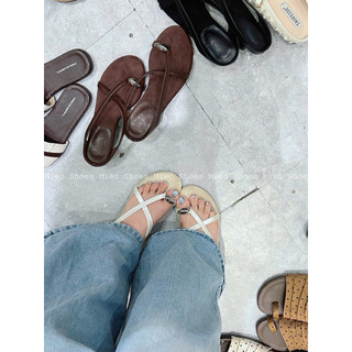 Dép Guốc Xỏ Ngón Chéo Hàng Nhập QC Fullbox/Mieo Shoes D3257 D3258 D3259
