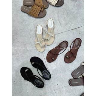 Dép Guốc Xỏ Ngón Chéo Hàng Nhập QC Fullbox/Mieo Shoes D3257 D3258 D3259