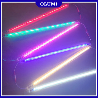 (ĐI ĐƠN TỪ 2 THANH) Led thanh 220V có vỏ nhựa siêu sáng nhiều màu sắc, trang trí tủ bán hàng kệ kính kệ bếp