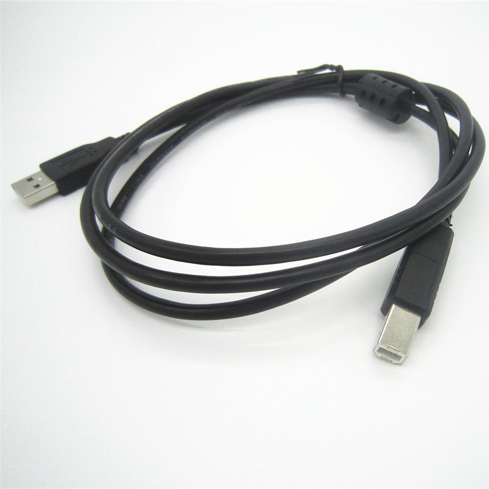 Dây Máy In USB 1.5M 3M 5M Màu Đen Kết Nối Máy In Với Laptop PC Tốc Độ Ổn Định Giá Tốt