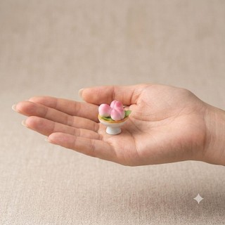 Đĩa Đào Tiên Thờ Cúng Trang Trí Thần Tài Thổ Địa MiNi
