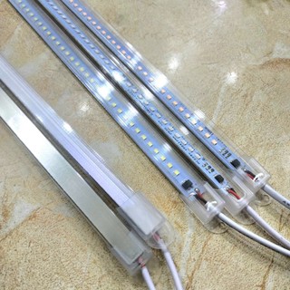 (ĐI ĐƠN TỪ 2 THANH) Led thanh 220V có vỏ nhựa siêu sáng nhiều màu sắc, trang trí tủ bán hàng kệ kính kệ bếp