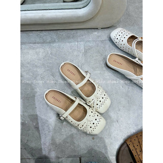 Dép Sục Laze Nơ Hàng Nhập QC Fullbox/Mieo Shoes D3244