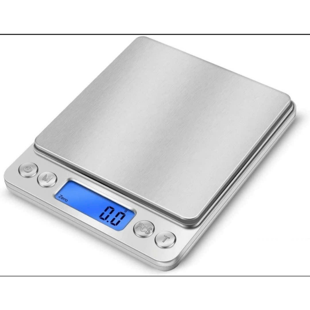 Cân Tiểu Ly Điện Tử I2000 1000G Độ Chia 0.01G Màn Hình Lcd Tiện Dụng