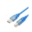 Dây Máy In USB Màu Xanh 1.5M 3M 5M 10M Kết Nối Máy In Laptop PC Tín Hiệu Ổn Định Giá Rẻ