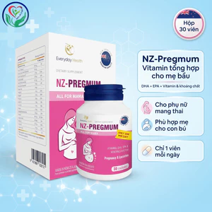 NZ-Pregmum Everyday Health vitamin tổng hợp mẹ bầu DHA EPA cho phụ nữ mang thai, cho con bú
