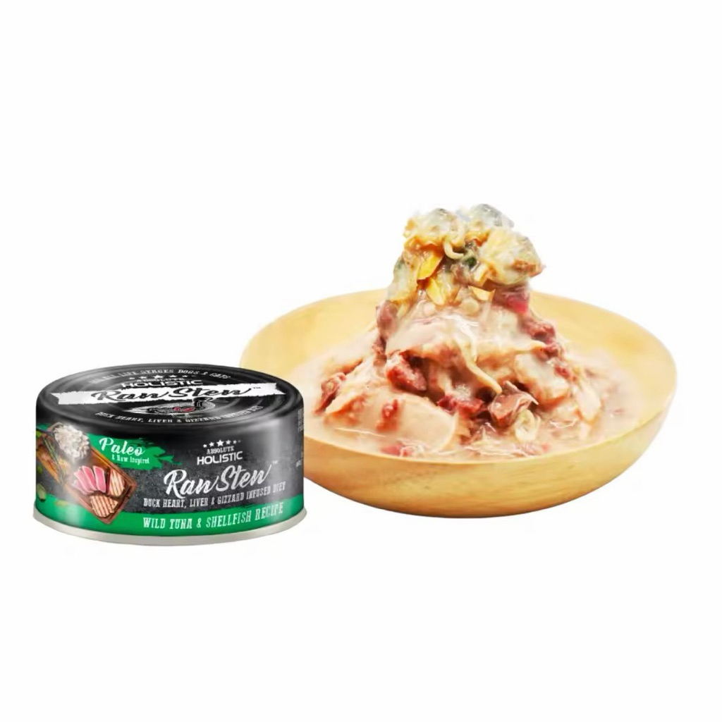 Pate Absolute Holistic Raw Stew cho chó mèo - 80gr