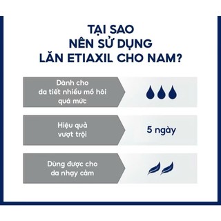 Lăn Khử Mùi Etiaxil Men 15ml: Giải Pháp Hiệu Quả Ngăn Đổ Mồ Hôi Dành Cho Nam