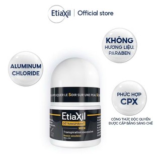 Lăn Khử Mùi Etiaxil Men 15ml: Giải Pháp Hiệu Quả Ngăn Đổ Mồ Hôi Dành Cho Nam