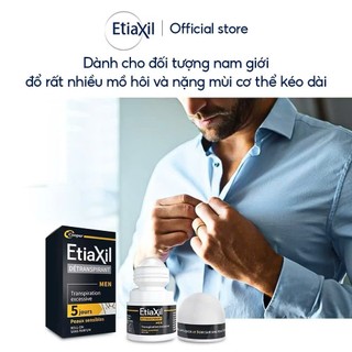 Lăn Khử Mùi Etiaxil Men 15ml: Giải Pháp Hiệu Quả Ngăn Đổ Mồ Hôi Dành Cho Nam