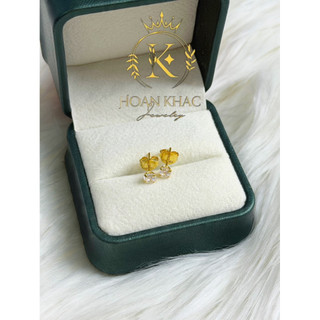 Khuyên tai nụ 3mm-8mmP610 - Có giấy đảm bảo vàng kèm theo à