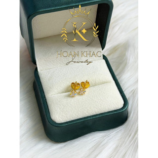 Khuyên tai nụ 3mm-8mmP610 - Có giấy đảm bảo vàng kèm theo à