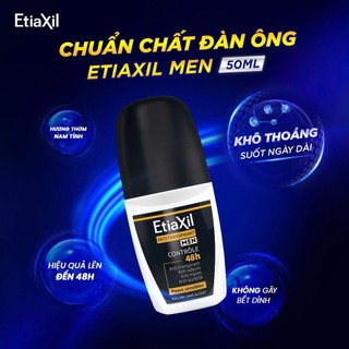 Lăn Khử Mùi Etiaxil Men 50ml: Hiệu Quả Ngăn Mồ Hôi và Khử Mùi Ngay Lần Đầu, Bảo Vệ 48h
