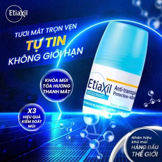 Lăn Khử Mùi Và Ngăn Mồ Hôi Chuyên Sâu Etiaxil Bảo Vệ Kép Chính Hãng Pháp Hiệu Quả Từ Lần Đầu Sử Dụng