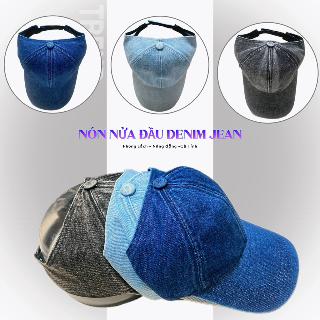 MŨ KẾT NỬA ĐẦU JEAN CÁ TÍNH,PHONG CÁCH ĐƯỜNG PHỐ