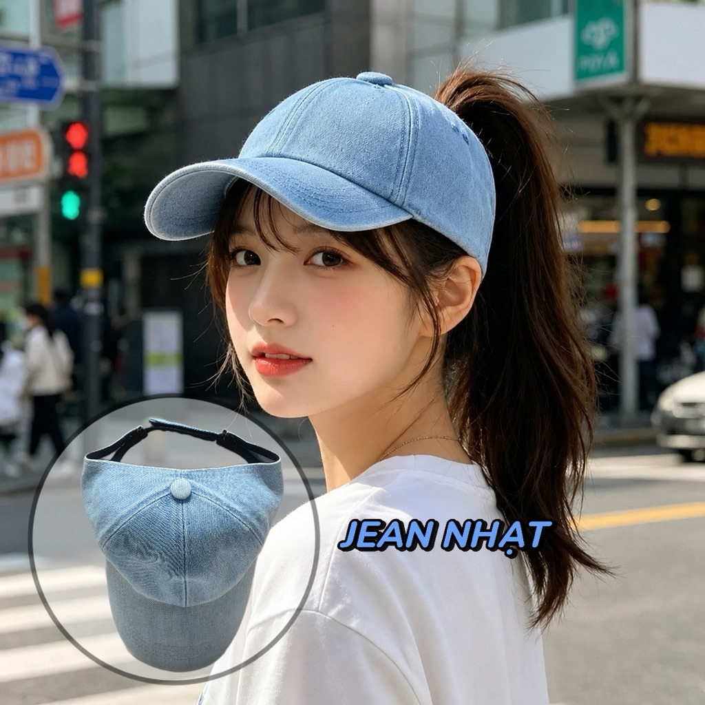 MŨ KẾT NỬA ĐẦU JEAN CÁ TÍNH,PHONG CÁCH ĐƯỜNG PHỐ