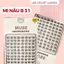 LeeVelvetLashes-mi nâu muse -MI NÂU B31 Chất liệu mềm mại, mi giả sắc sảo nổi bật