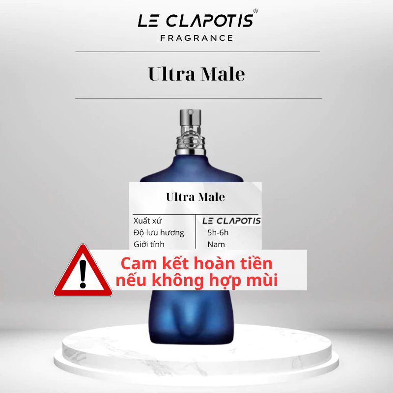 Nước hoa nam Ultra Male EDT | Nước hoa nam phong cách ấm áp, Gợi cảm, Hấp dẫn, Lôi cuốn