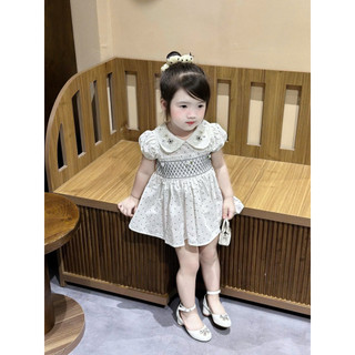{Chính Phẩm_Chính chủ} VÁY SMOCK THÊU HOA CHO BÉ/Váy xinh cho bé (babyBeer)