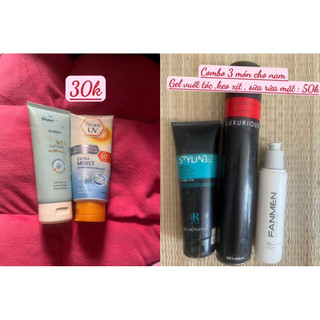 pass mỹ phẩm sân bay ( combo 18 món trong ảnh)