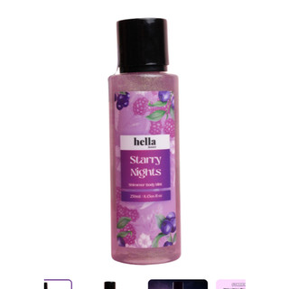 Xịt Thơm Toàn Thân HELLA BEAUTY Shimmer Body Mist 250ml Dưỡng Ẩm Lưu Hương Nước Hoa 6 Mùi