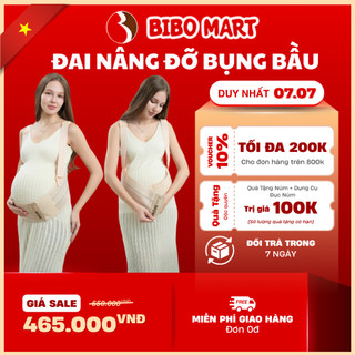 Đai Nâng Đỡ Bụng Bầu Chất Siêu Mềm Co Giãn 4 Chiều Hỗ Trợ Đi Lại, Giảm Đau Lưng Rạn Bụng Bảo Vệ Cột Sống
