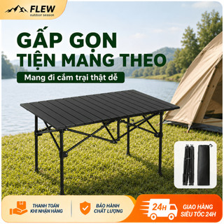 Bàn cắm trại gấp, du lịch cắm trại ngoài trời, bàn gấp làm bằng hợp kim carbon, sơn tĩnh điện