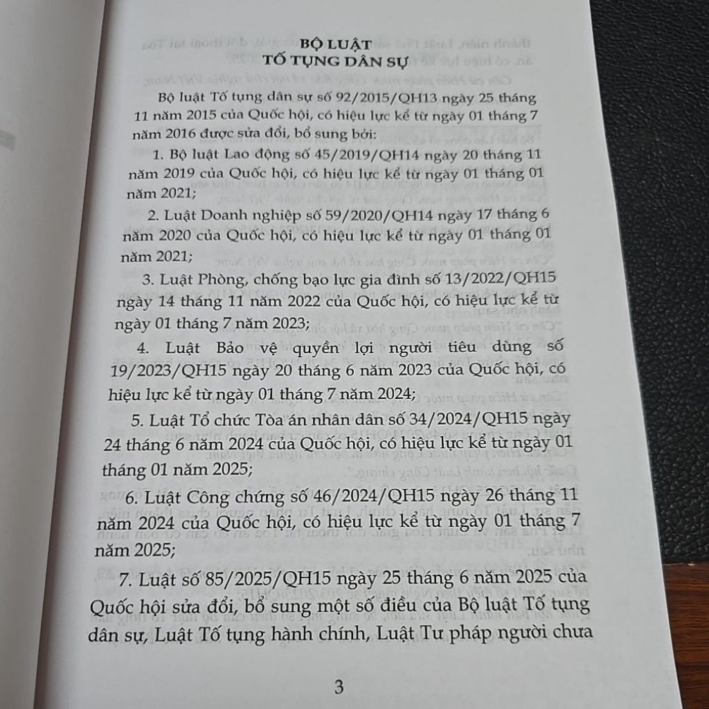 Sách - Bộ luật Tố Tụng Dân Sự (CA) New