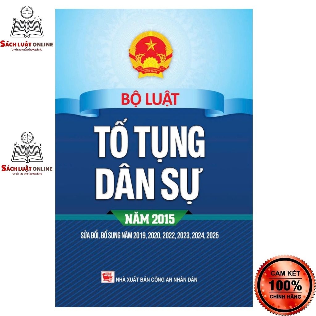 Sách - Bộ luật Tố Tụng Dân Sự (CA) New