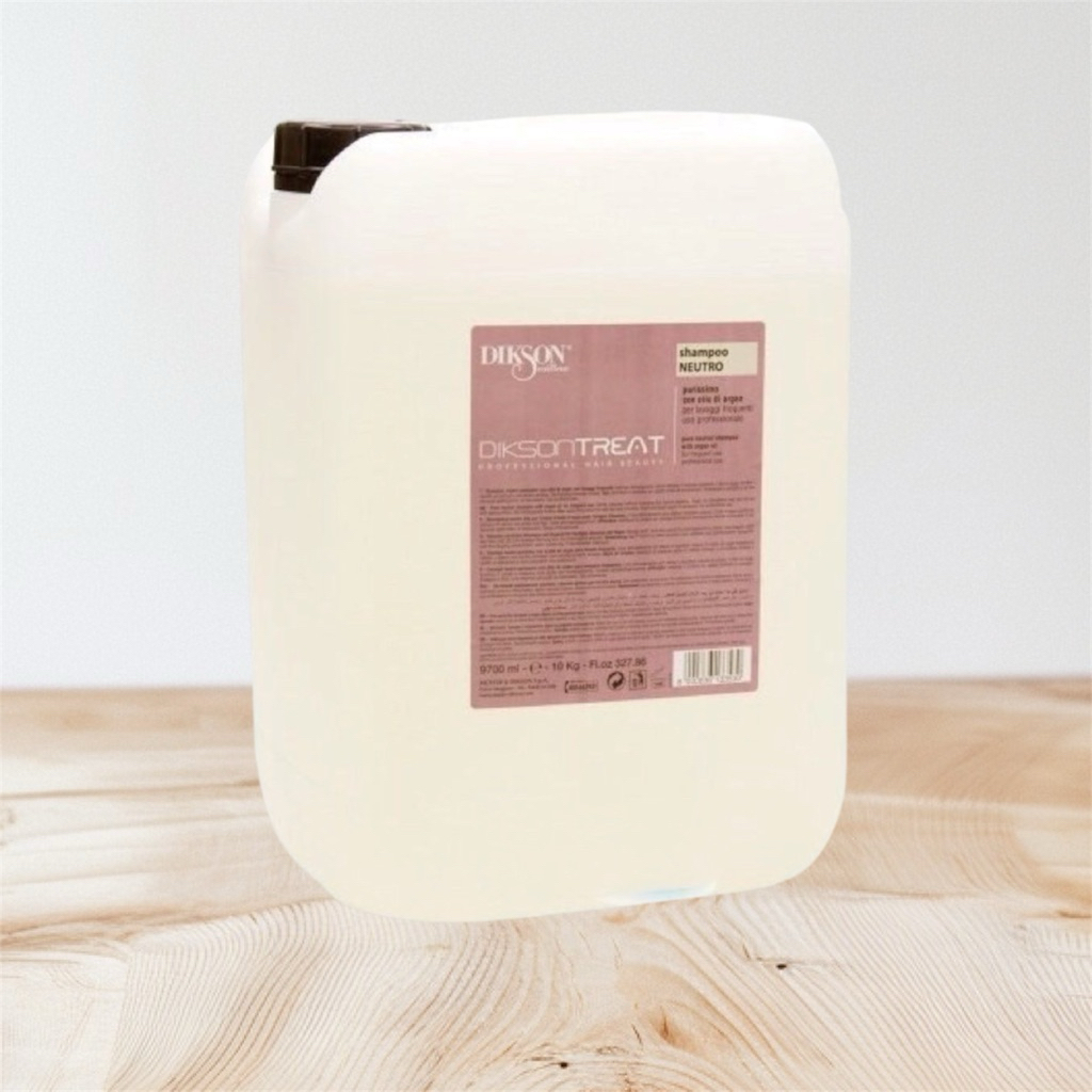 DẦU GỘI CAN 10L DIKSON NEUTRO CHỐNG LÃO HOÁ (TRẮNG) DÙNG SAU HOÁ CHẤT TẠI SALON