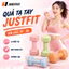 Tạ tay JUSTFIT 1KG 1.5KG 2KG 3KG bọc nhựa cao cấp, tập gym yoga tại nhà chống trơn chống lăn