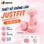 Tạ tay JUSTFIT 1KG 1.5KG 2KG 3KG bọc nhựa cao cấp, tập gym yoga tại nhà chống trơn chống lăn