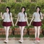 Set Bộ Nữ Áo Xô Hoa Nổi Cổ V Chiết Eo Dáng Peplum Mix Chân Váy Chấm Bi Mango Có Lót Trong Cá Tính