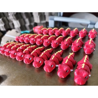 {Móc khoá} Flexi Khủng Long T-Rex nhỏ xinh siêu ngầu in 3D-Treo balo, túi xách, chìa khoá ấn tượng