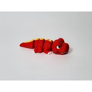{Móc khoá} Flexi Khủng Long T-Rex nhỏ xinh siêu ngầu in 3D-Treo balo, túi xách, chìa khoá ấn tượng
