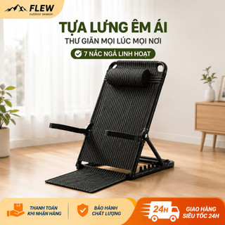 Ghế tựa lưng trên giường Sofa lười gấp gọn hỗ trợ cột sống cho người già sinh viên