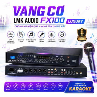 Vang Cơ FX100 LUXURY, Hức Năng Chống Hú , Reverb , Mixer Tự Động, Hàng Mới 100% Full Box Đầy Đủ Phụ Kiện