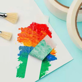 (MUA 3 CÂY TẶNG 1) Băng keo-Băng dính giấy viết tên ghi chú chặn màu sơn vẽ khổ 5cm/2cm/1cm/