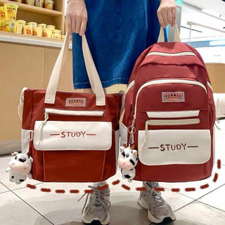 [Sammy] Combo Balo 2 Món Study Phong Cách Đi Học Đi Chơi Vừa A4 - Mã A108