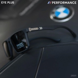 Kính Râm Phân Cực Nam Nữ Eye Plus 2231 Gọng Nhựa Nhám Cao Cấp,Mắt Kính Đen Chống Lóa UV400 Polarized