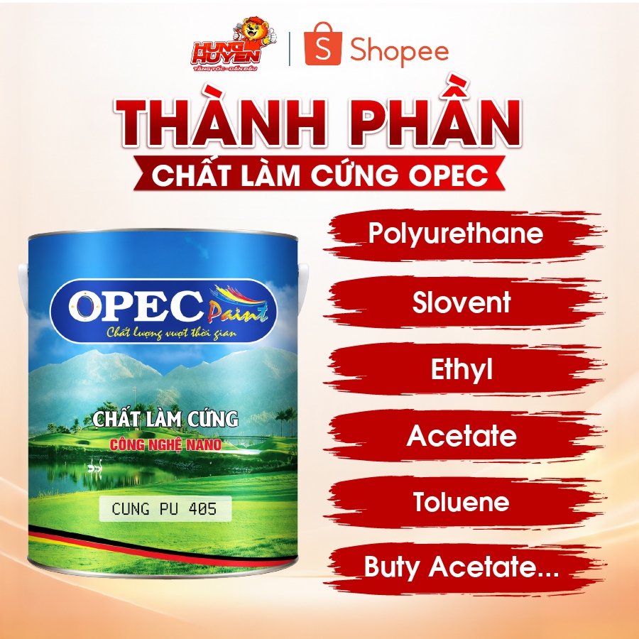 SƠN GỖ OPEC - Chất làm cứng PU 405