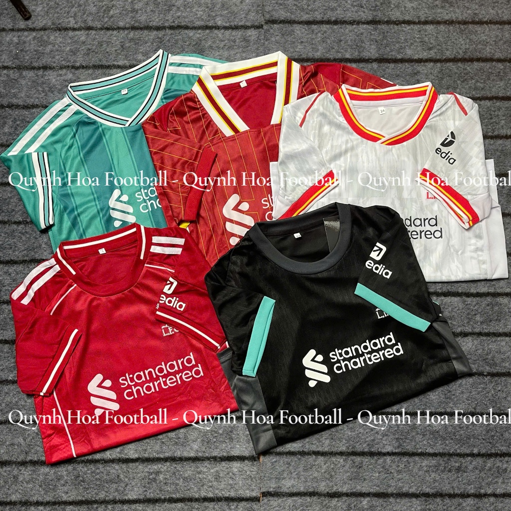 (FREE SHIP) Áo Bóng Đá, Áo Đá Banh Trẻ Em Câu Lạc Bộ Liverpool Mùa giải 25/26  - Vải Mè Thái Cao Cấp
