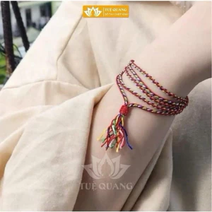 Vòng tay chỉ ngũ sắc - Tuệ Quang