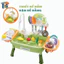 Bộ Đồ Chơi Bồn Rửa Chén Cho Bé – Đồ Chơi Rửa Hoa Quả Có Nước Chảy,Mô Phỏng Nhà Bếp An Toàn│HappyKids