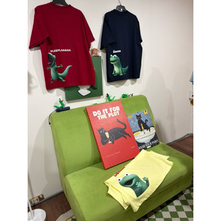 [TOM LIZARD COLLECTION] Áo thun Boxy in hình Chú Thằn Lằn vui nhộn Halev brand chất Cotton Premium 260Gsm