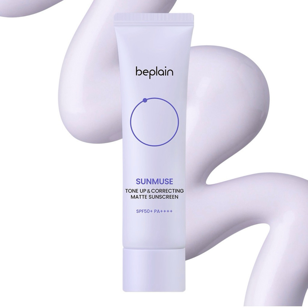 Kem chống nắng nâng tông kiềm dầu Beplain Sunmuse Tone Up & Correcting Matte SPF50+ PA++++ 50ml