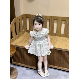 {Chính Phẩm_Chính chủ} VÁY SMOCK THÊU HOA CHO BÉ/Váy xinh cho bé (babyBeer)