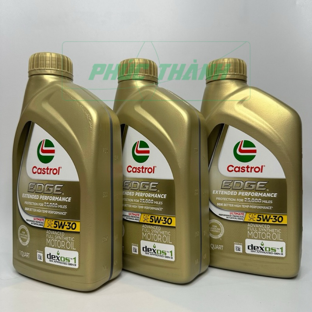 Dầu Nhớt Tổng Hợp Toàn Phần Castrol EDGE Extended Performance 5W30 946ml Nhập Khẩu Mỹ - Chính Hãng