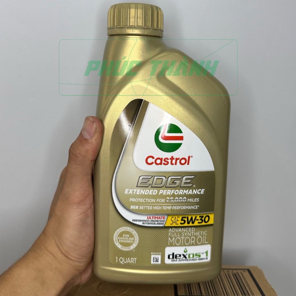 Dầu Nhớt Tổng Hợp Toàn Phần Castrol EDGE Extended Performance 5W30 946ml Nhập Khẩu Mỹ - Chính Hãng
